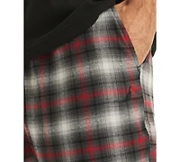 Nautica Men's Plaid Pajama Pants & Solid Pajama T-Shirt Set