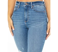 Celebrity Pink Juniors' High Rise Distressed Skinny Ankle Jeans