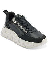Dkny Women's Lakelyn Zip Platform Sneakers
