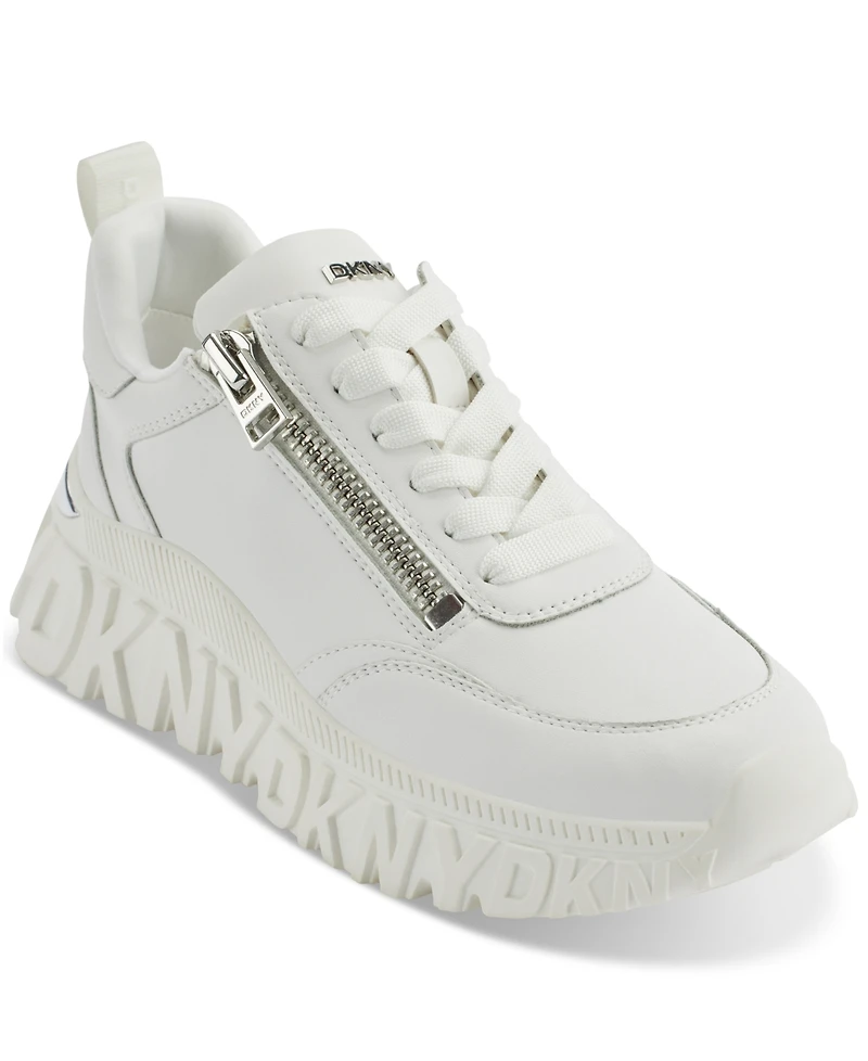 Dkny Women's Lakelyn Zip Platform Sneakers