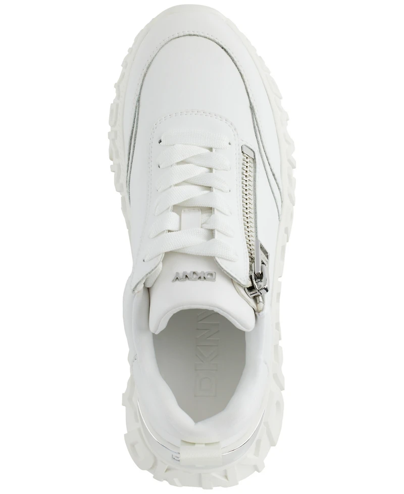 Dkny Women's Lakelyn Zip Platform Sneakers