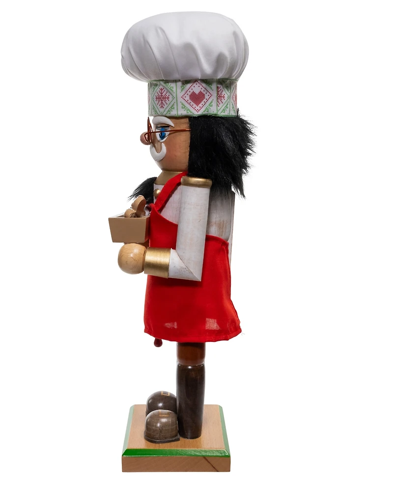 Kurt Adler 15-Inch Wooden Chef Nutcracker