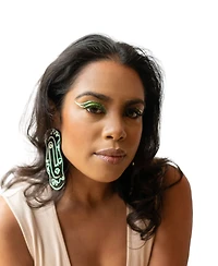 Swanky Designs Hand Drawn Abstract Studs