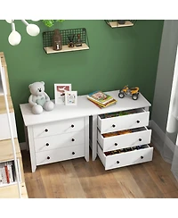 3 Drawer Dresser Chest of Drawers Bedside Table For Bedroom