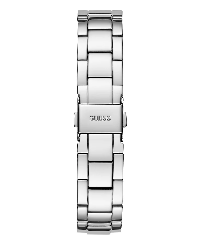 Guess Women's Date Silver Steel Watch 34mm