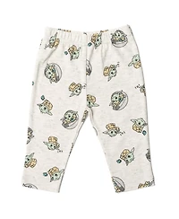 Star Wars Baby Boys The Mandalorian Bodysuit Pants and Hat 3 Piece Outfit Set Newborn to