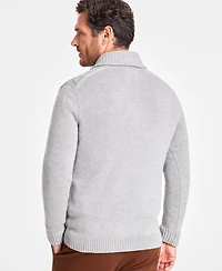 Club Room Men's Chunky Shawl Collar Sweater, Created for Macy's