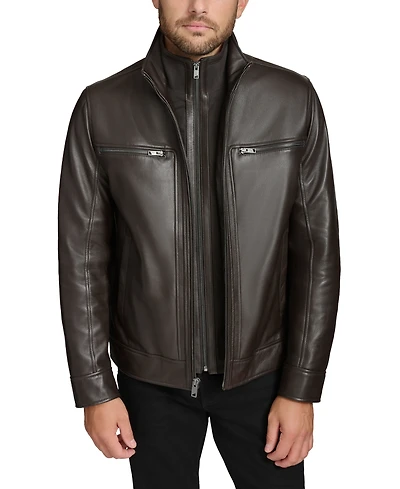 Marc New York Men's Winton Leather Jacket