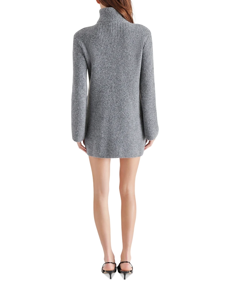 Steve Madden Women's Abbie Turtleneck Sweater Dress