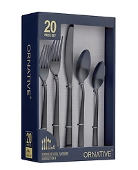 Ornative Lola 20 Piece Flatware Set