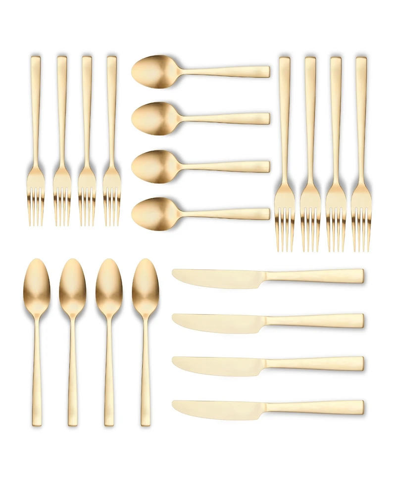 Ornative Lola 20 Piece Flatware Set, Service for 4