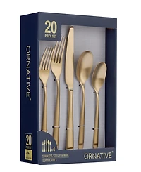 Ornative Aabbye 20 Piece Flatware Set, Service for 4