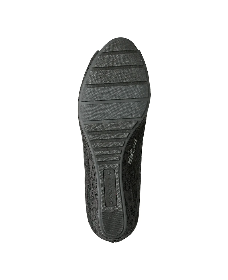 Bandolino Women's Candra Peep Toe Wedge Dress Pumps