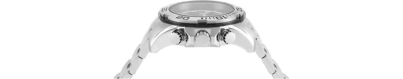Invicta Men's 22317 Pro Diver Quartz Chronograph Silver Dial Watch