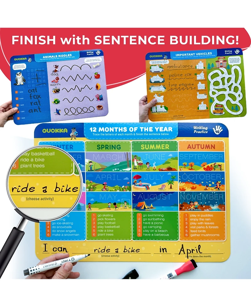 Quokka Busy Book Practice Handwriting for Kids