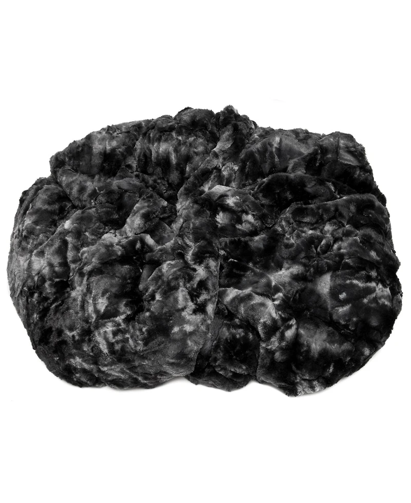 Chanasya Premium Wolf Faux Fur Throw Blanket - Soft, & Throw Blanket