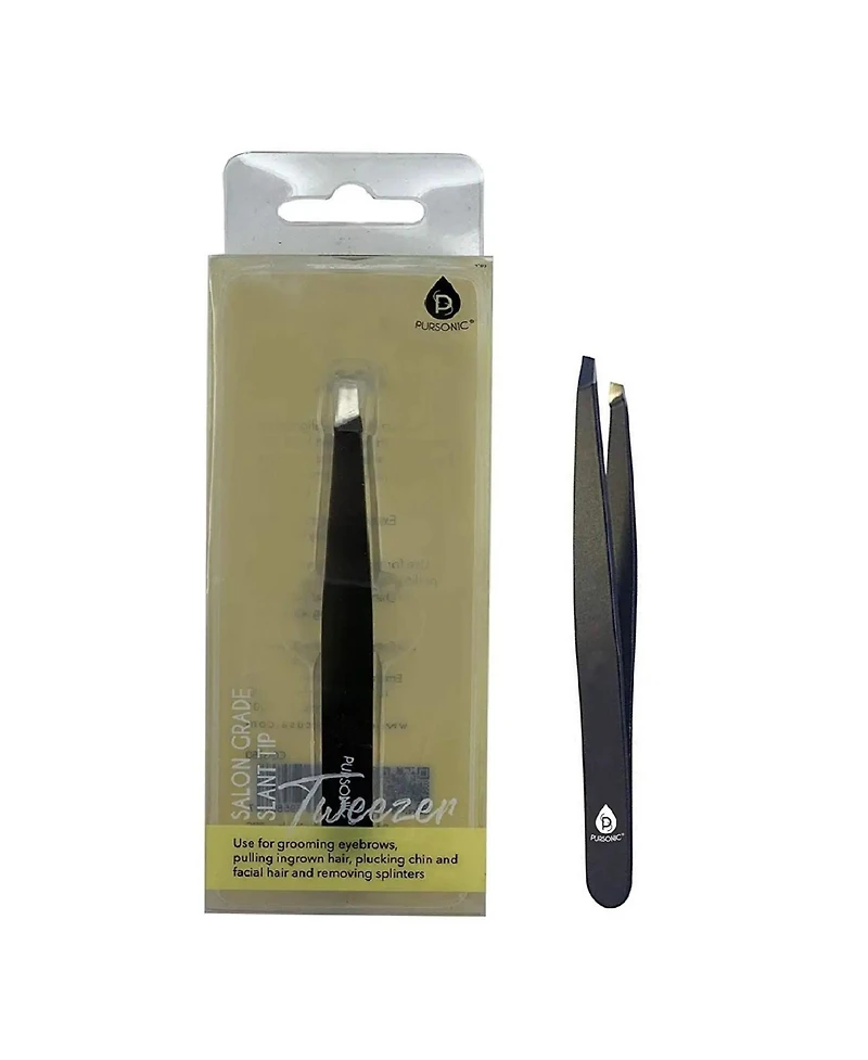 Pursonic Salon Grade Slant Tip Tweezer