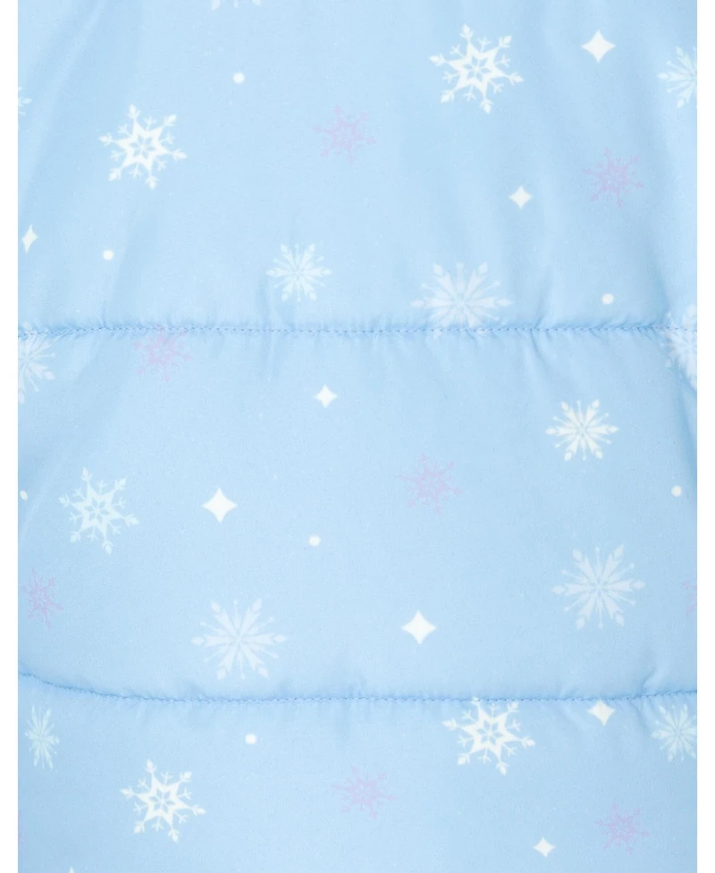 Disney Toddler Girls Frozen Zip Up Puffer Jacket to (2T - 7-8)