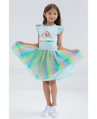 Dreamworks Gabby's Dollhouse Girls Gabby Pandy Paws Tulle Dress to