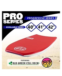 42" Bodyboard with Zero-g Polypro Core, Surlyn Slick & Tru-Flex Mesh for Beach Surfing