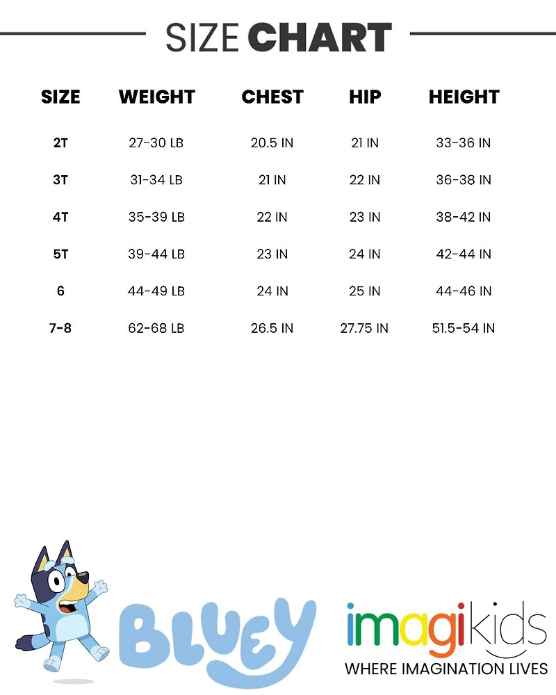 Bluey Boys Bingo Cozy Sherpa Zip Up Cosplay Hoodie