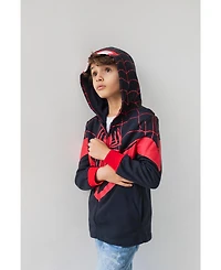 Marvel Toddler Boys Spider-Man Spider-Verse Venom Zip Up Hoodie to
