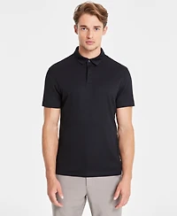 Alfani Men's AlfaTech Stretch Solid Polo Shirt, Created for Macy's