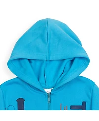 Thomas & Friends Boys Fleece Zip Up Hoodie to