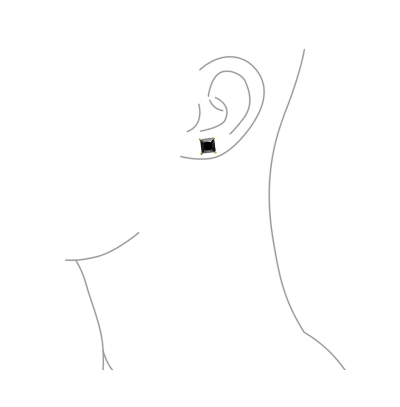 Bling Jewelry Cut Stud Earrings For