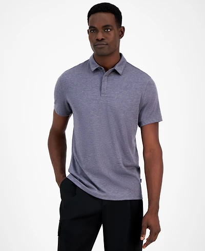 Alfani Men's AlfaTech Stretch Solid Polo Shirt, Created for Macy's