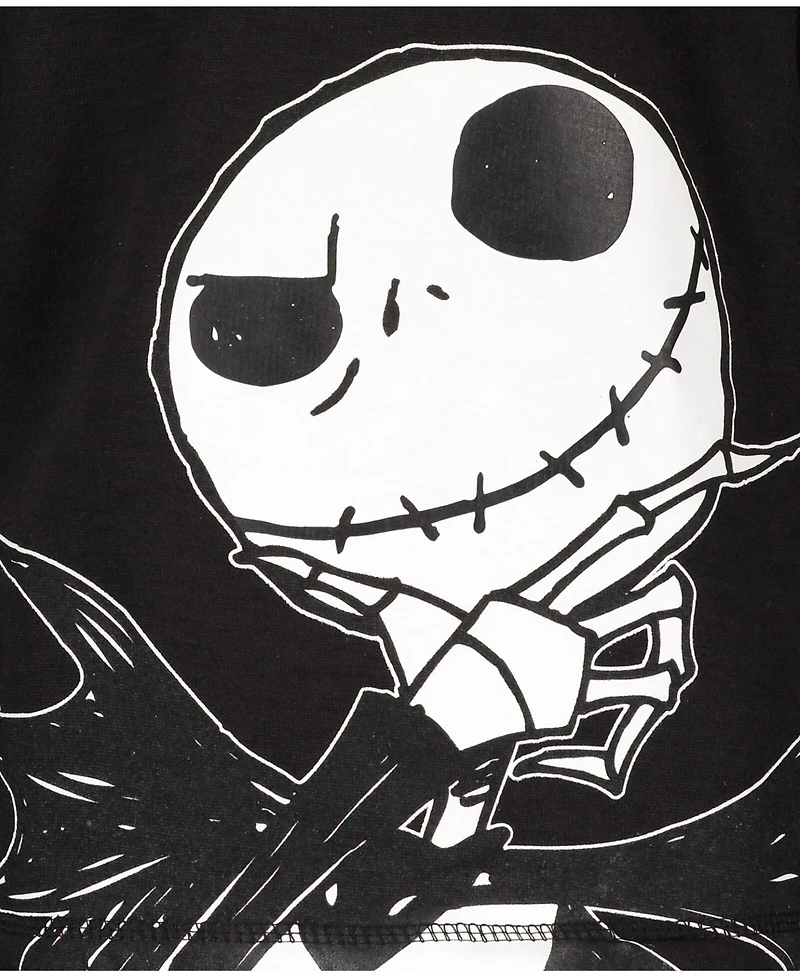 Nightmare Before Christmas Little Boys Fleece Half Zip Hoodie