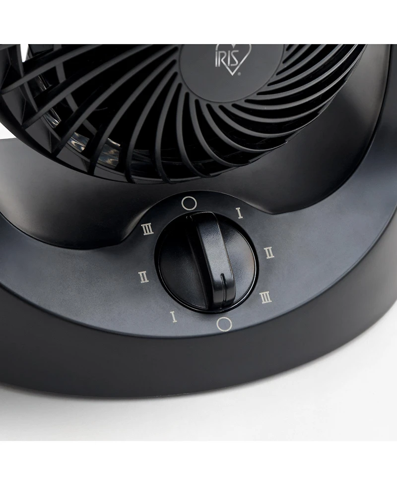 Iris Usa Woozoo Fan, 3 Speed, 6 angles, 65° Adjustable Tilt