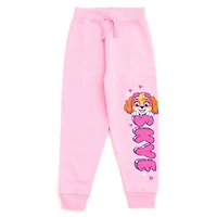 Paw Patrol Toddler Girls Fleece 3 Pack Pants to (2T - 7-8