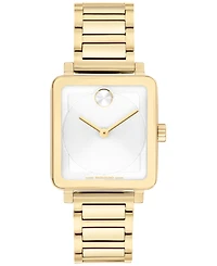 Movado Women's Bold Evolution 2.0 Swiss Quartz Ionic Plated Light Gold Steel Watch 26mm