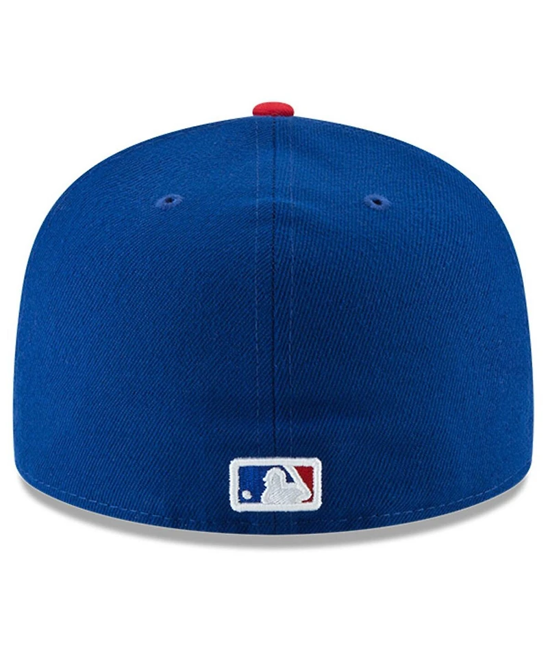 New Era Men's Royal Chicago Cubs National Baseball Hall of Fame 59FIFTY Fitted Hat