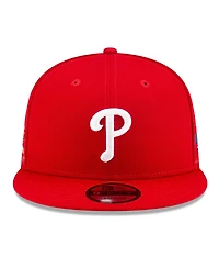Guy Fieri's Flavortown x Mlb Men's Red Philadelphia Phillies 9FIFTY Snapback Hat