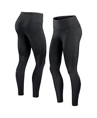Nike Women's Black New Orleans Saints Performance Leggings