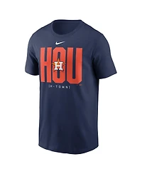 Nike Men's Navy Houston Astros Scoreboard T-Shirt