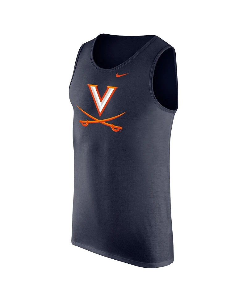Nike Men's Navy Virginia Cavaliers Tank Top