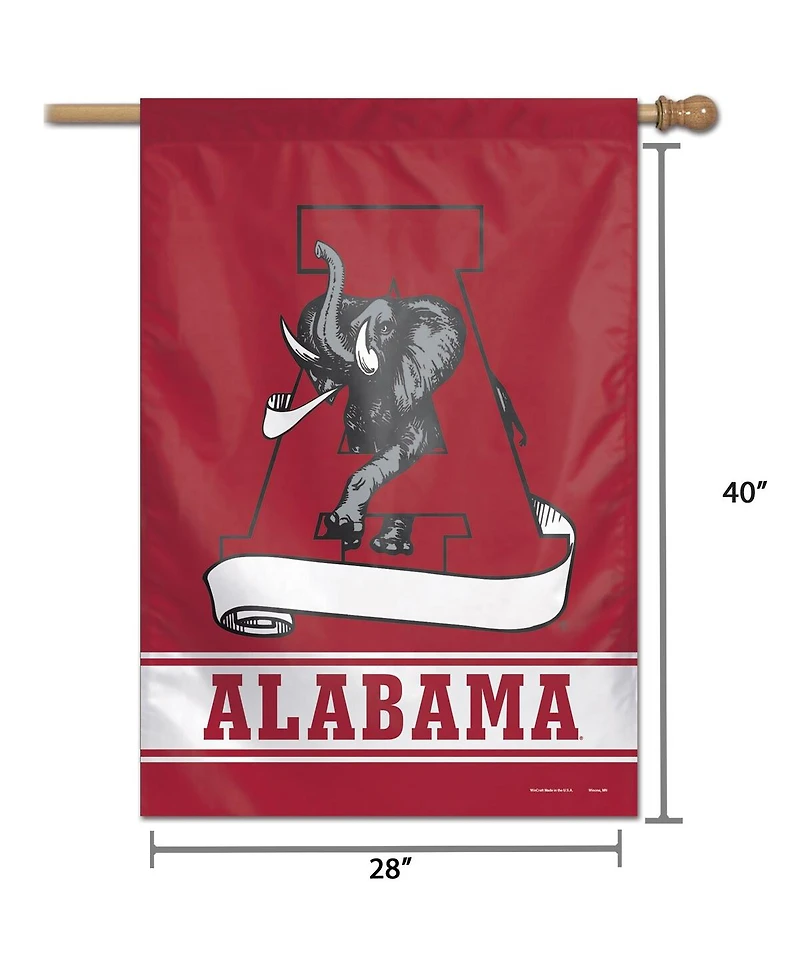 Wincraft Alabama Crimson Tide 28" x 40" College Vault Single-Sided Vertical Banner