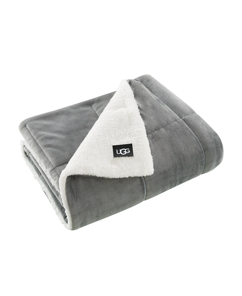 Closeout! Ugg Avery Plush Reversible 3-Pc. Comforter Set, Full/Queen