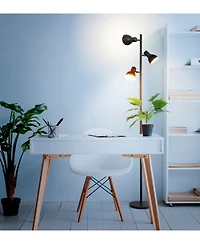 Ethan 65.5" Led Tree Floor Lamp with Adjustable Rotating Heads