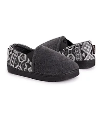 Muk Luks Men's Kristof Slippers, Navy, L (12-13)