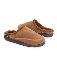 Muk Luks Men's Faux Suede Clog Slippers