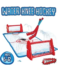 Wham-o Slip N Slide Water Knee Hockey Goals Set for Lawn Backyard