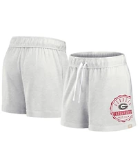 Fanatics Women's Oatmeal Georgia Bulldogs Win Badge Shorts