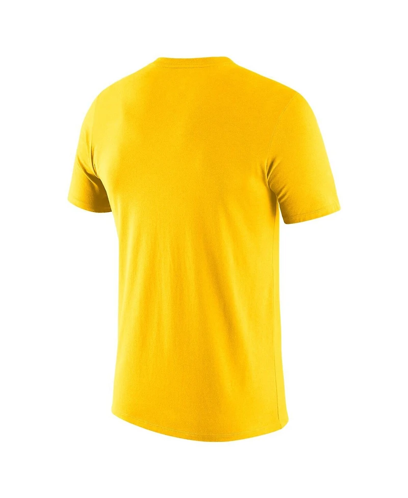 Jordan Men's Nike Gold Denver Nuggets Essential Jumpman T-Shirt