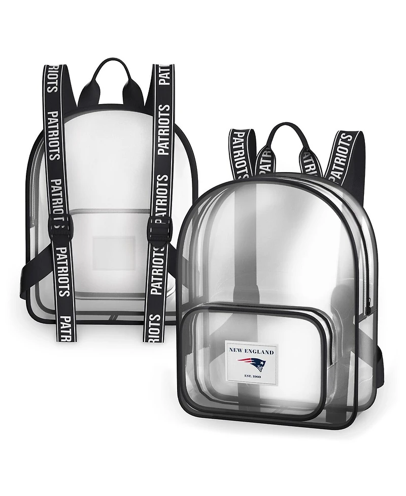 Wear by Erin Andrews New England Patriots Clear Stadium Backpack