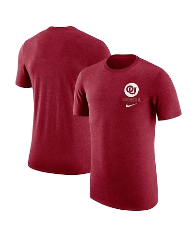 Nike Men's Crimson Oklahoma Sooners Retro Tri-Blend T-Shirt