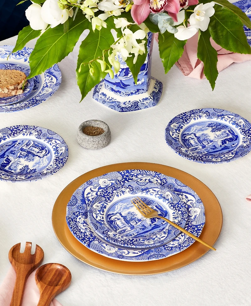 Spode Blue Italian 16 Pc. Dinnerware Set, Service for 4
